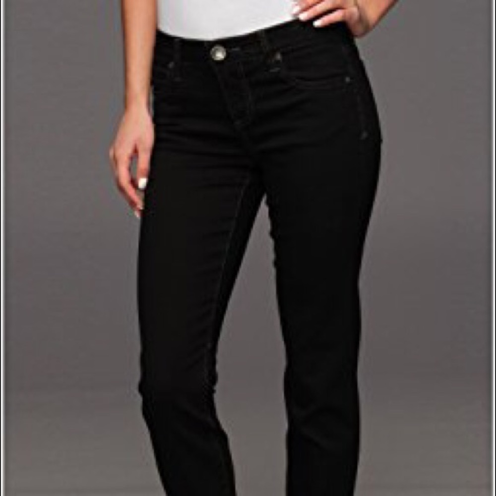 Bnwt skinny black cords